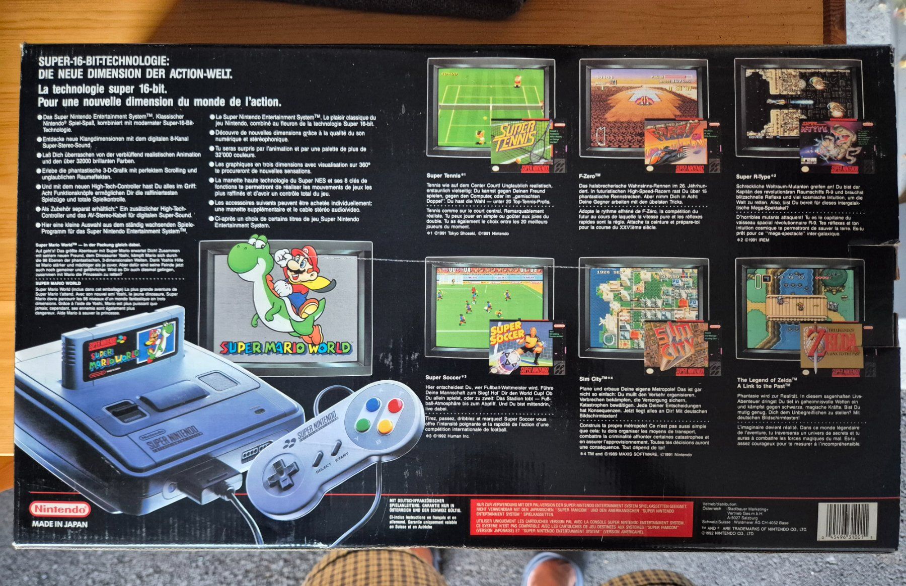 Nintendo Spiele: Super Nintendo, originalverpackt (inhalte ungeöffnet) – Neu und originalverpackt aus Unterseen von Kau99 1