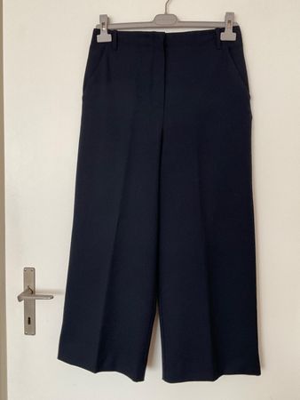 iBLUES (Max Mara Group) Weite Hose Gr 38 dunkelblau