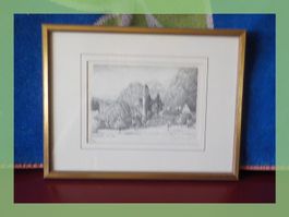 Paul Wyss Original Druck Bei Näfels