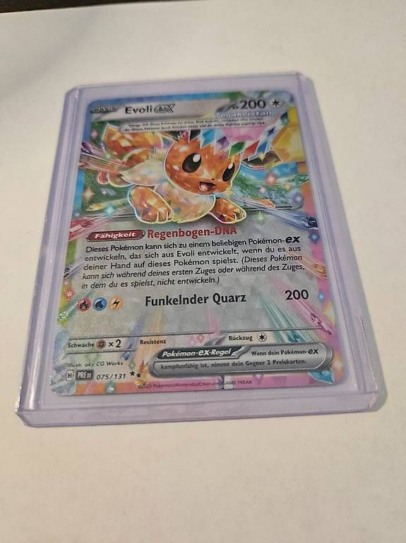 Carte collezionabili: Pokemon Karte Evoli EX PRE DE 075 – Usato da Ebikon venduto da mma_yy5k