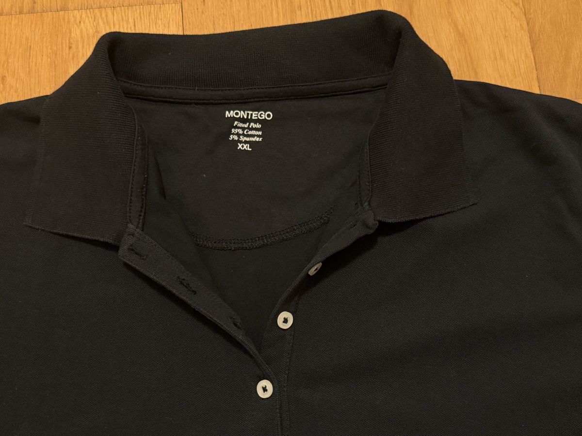 Magliette Polo: Schwarzes Poloshirt, Montego, Grösse M. – Usato da Adliswil venduto da StephanieAnnina 5