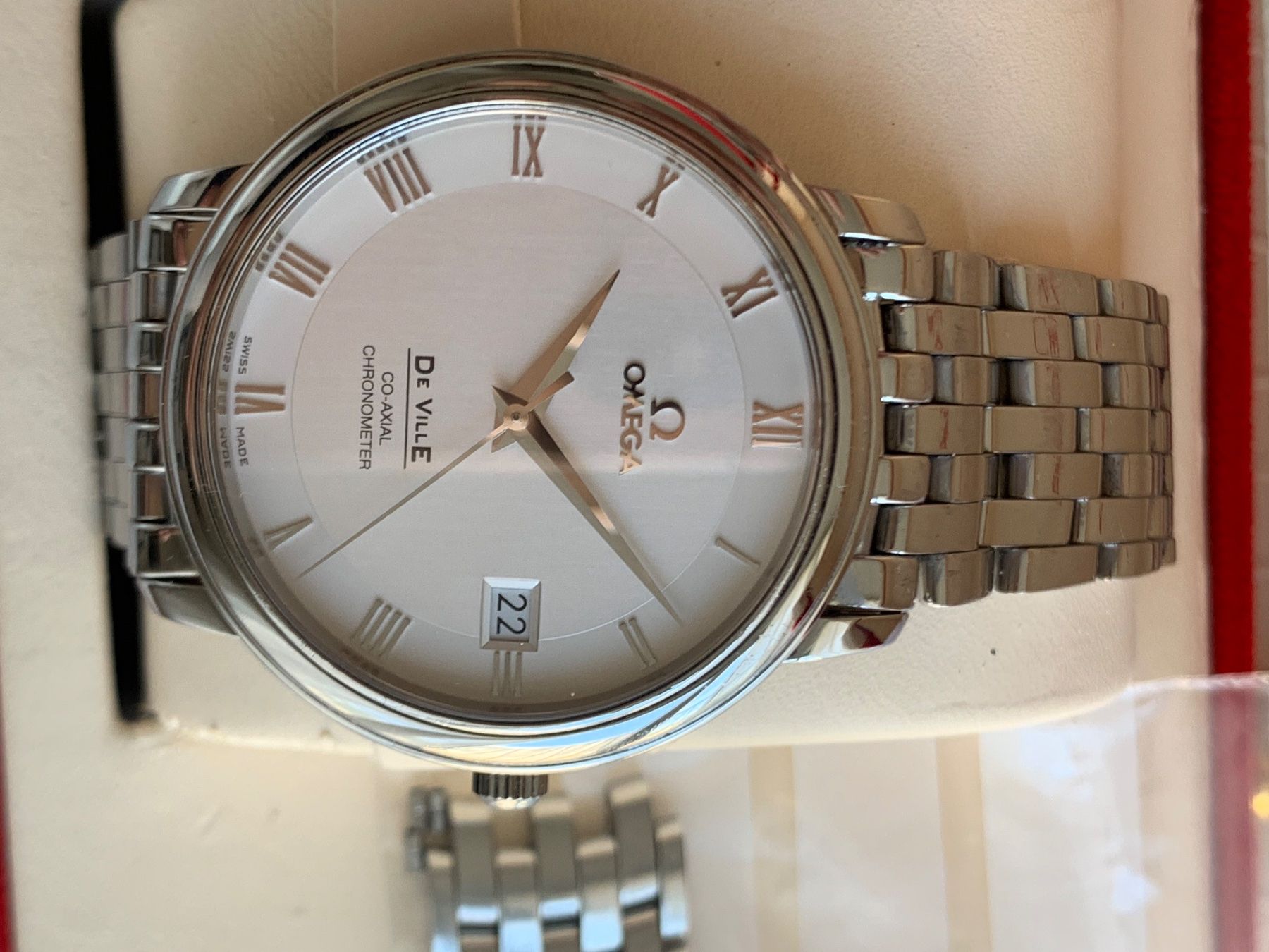 Omega Orologi: OMEGA DE VILLE ESCAPEMENT AUTOMATIC – Usato da Allschwil venduto da Druker