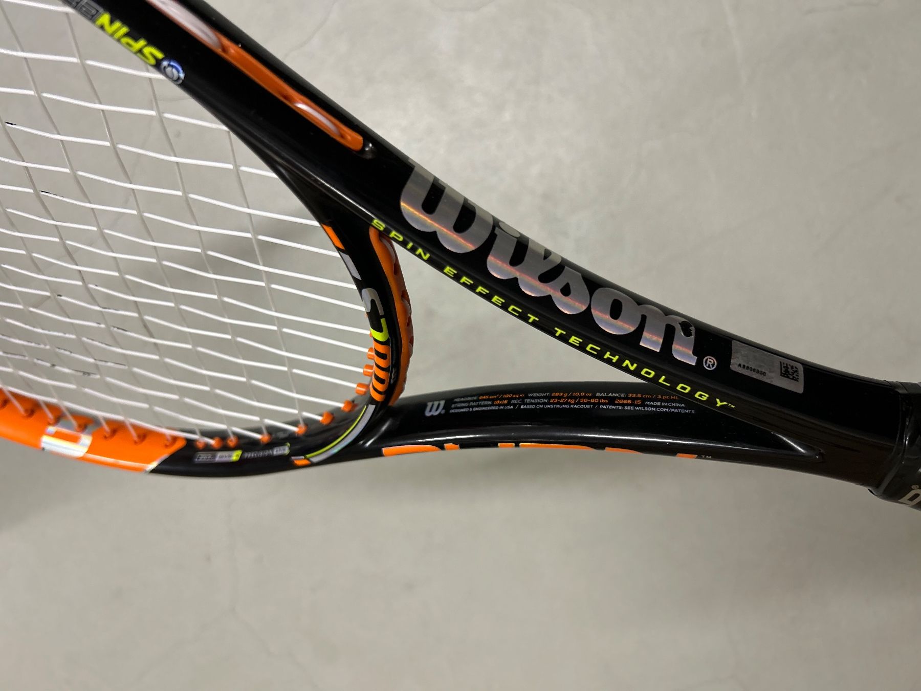 Wilson Racchette: Wilson Burn 100 LS – Usato da Lütisburg venduto da Gizmo02 1