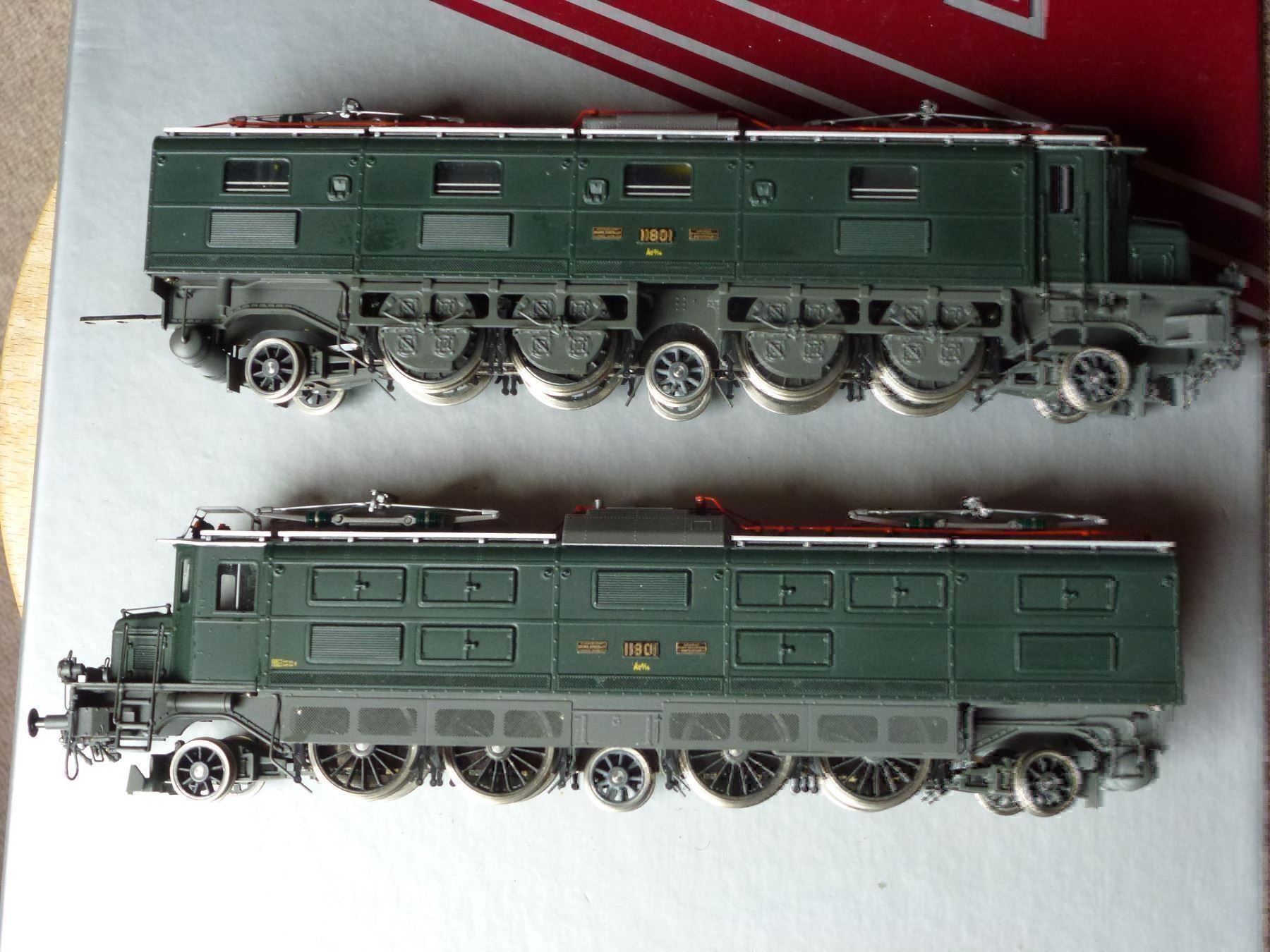 Lemaco Modellini di ferrovie: Lemaco H0 SBB Ae 8/14  11801 Super – Usato da Birmensdorf ZH venduto da 8903ErichTittel 2