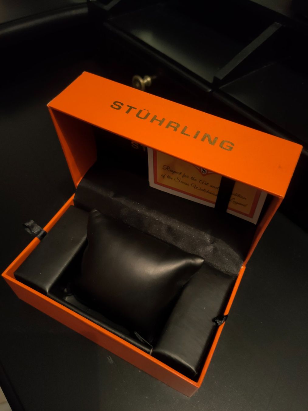 Orologi: Original Stuhrling uhr Box – Usato da St. Erhard venduto da Lauko123 1