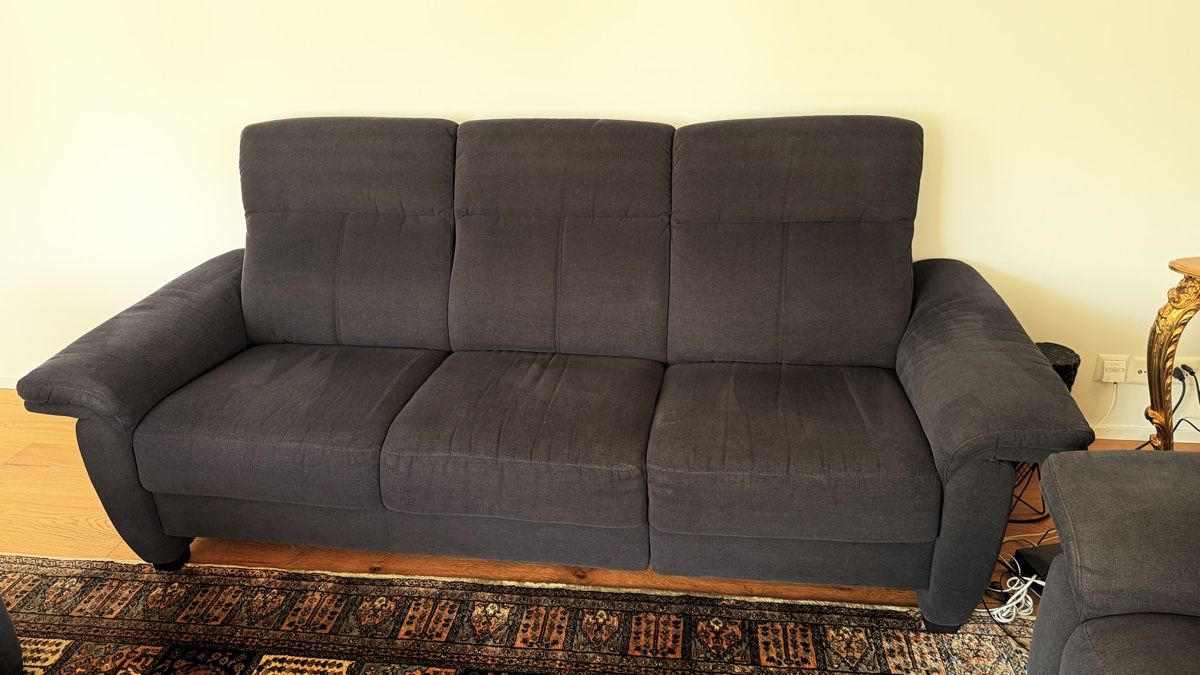 Divani: Gemütliche 3er- & 2er-Sofas + 2 Sessel in Anthrazit   – Usato da Zell ZH venduto da uer_2wv9 2