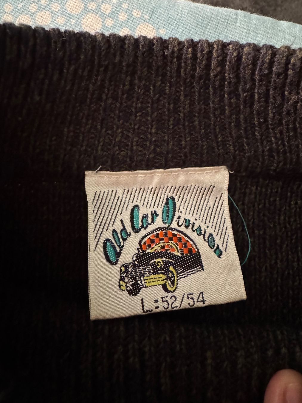 Maglioni & Felpe: Vintage Strickpullover "Old Car Division" Gr. L (52/54) – Usato da Künten venduto da bel_6wn2 3