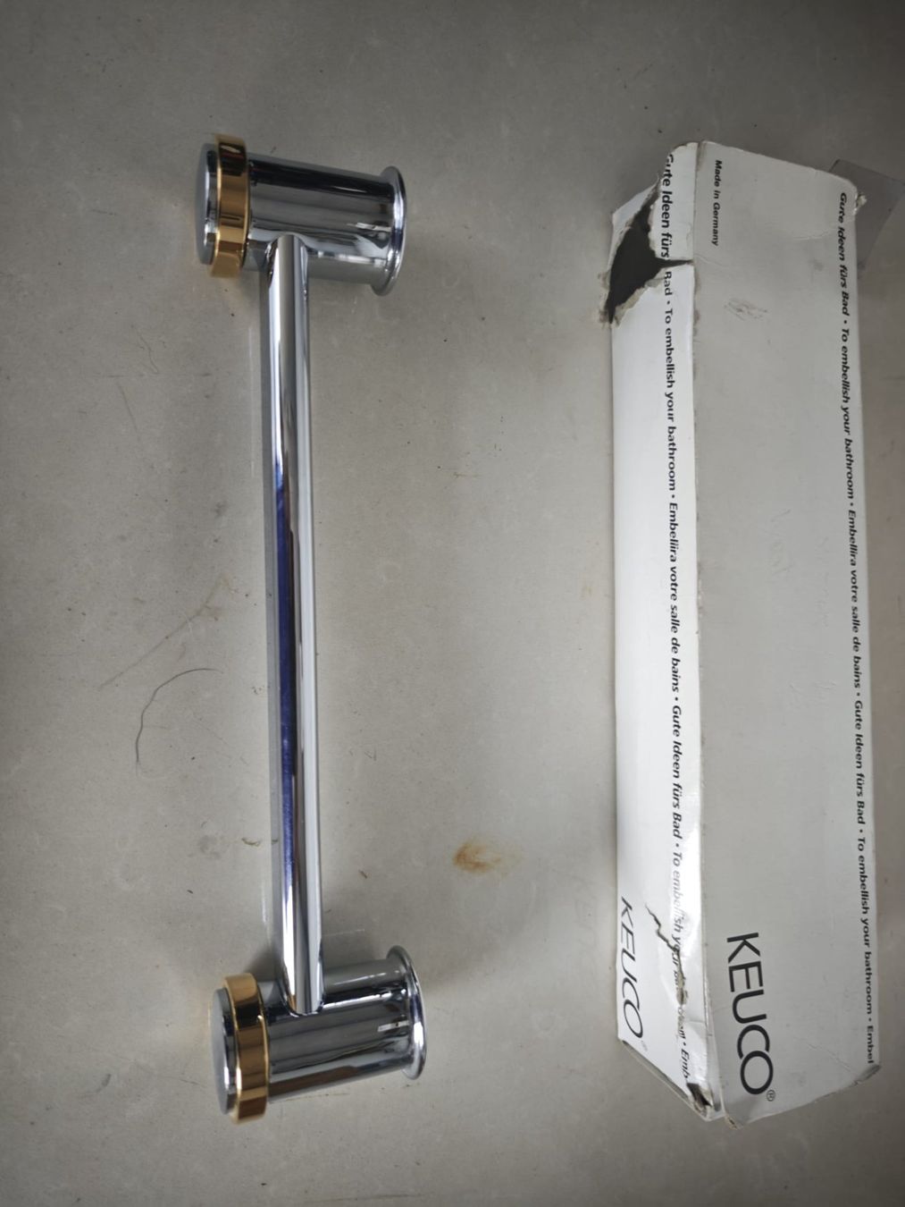 Portasciugamani: Handtuchhalter Chrom Gold gebraucht – Usato da Widen venduto da imb_6xrh 1