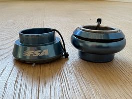 Aheadset Steuersatz, 1-1/8“ ohne Gewinde FSA Orbit blau