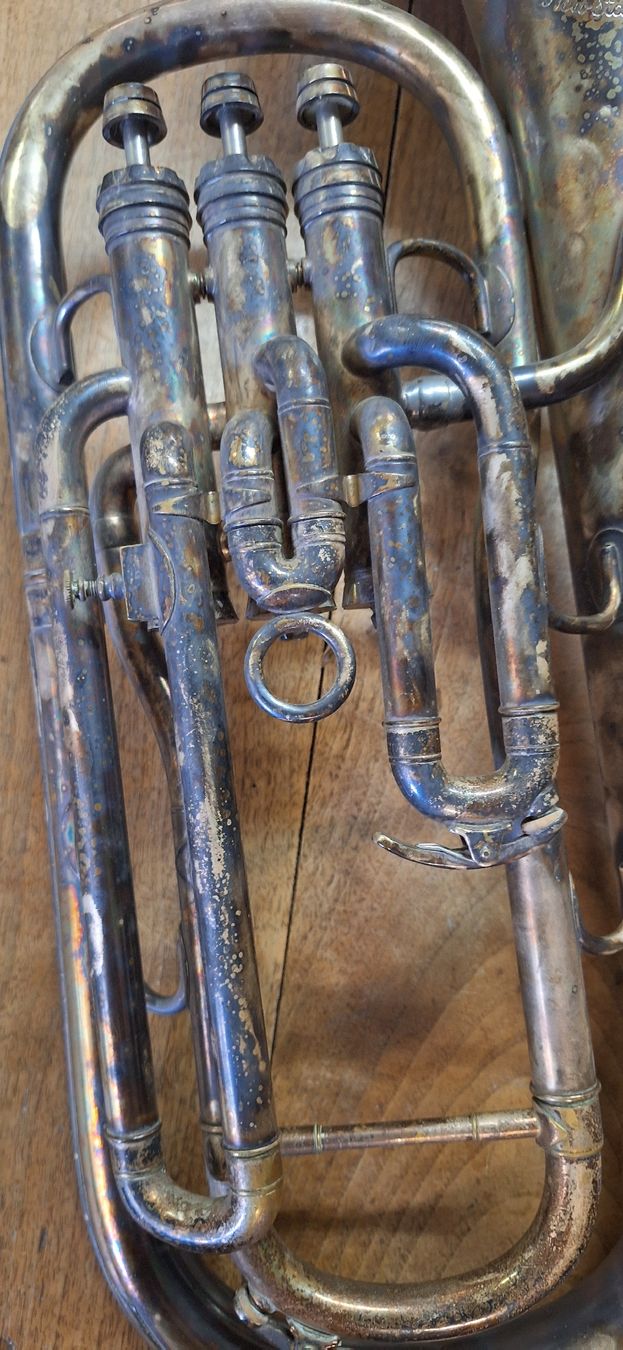 Besson Instruments de musique: Euphonium oder Bariton? Besson New Standard – D'occasion à oberaach par osterloh_antik 5