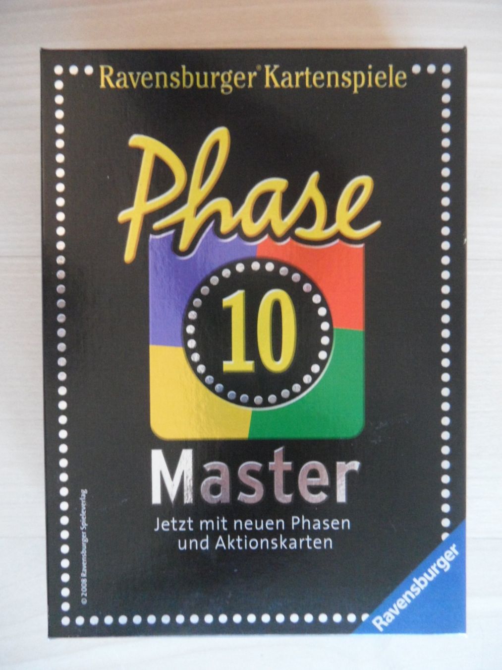 Ravensburger Giochi: Phase 10 Master Ravensburger 2008 Original - Schön – Usato da Bern venduto da Ono99