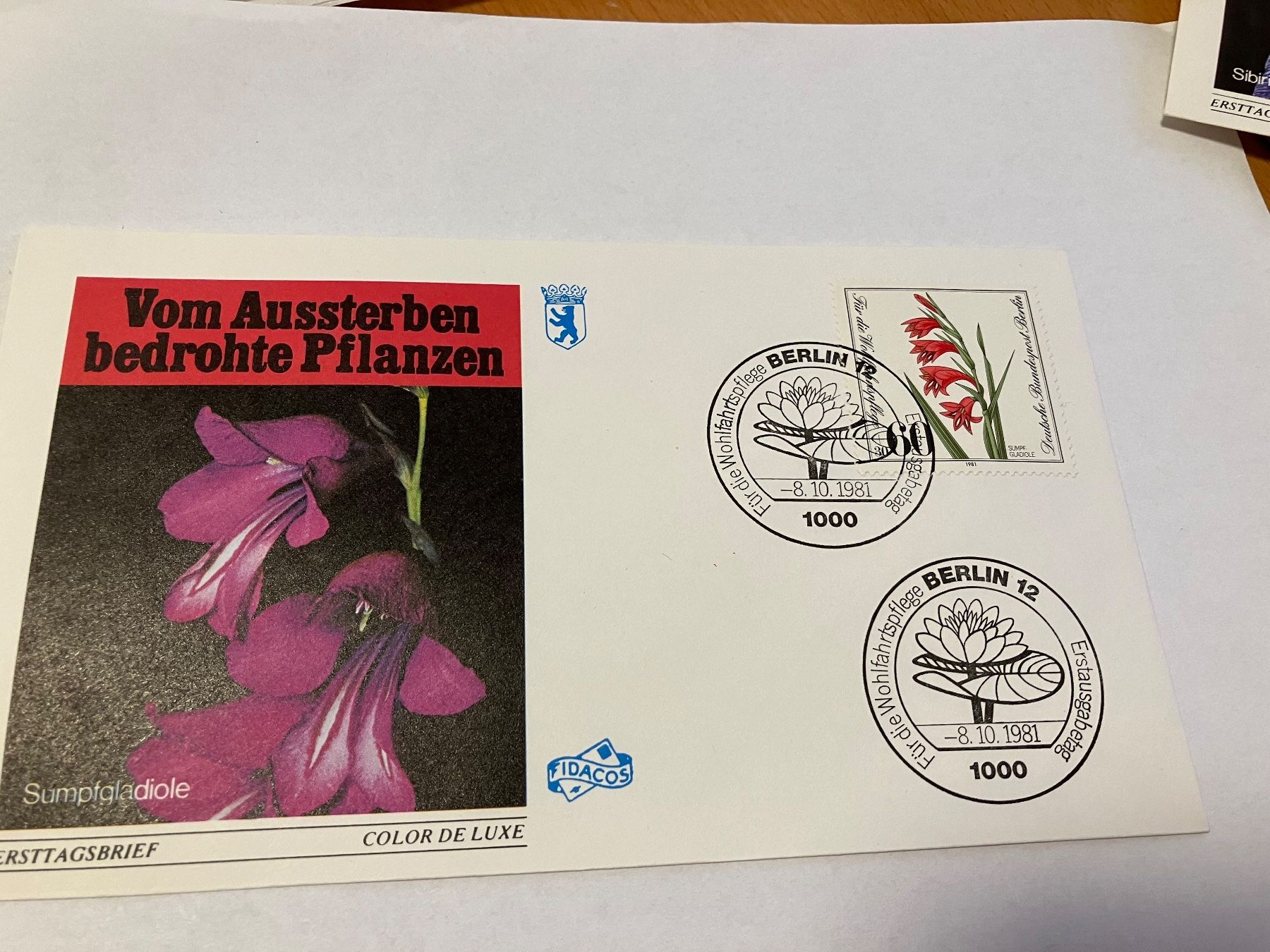 Tutti i francobolli: Blumen FDC  1981 – Usato da Koblenz venduto da Markenhimmel