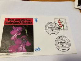 Blumen FDC  1981