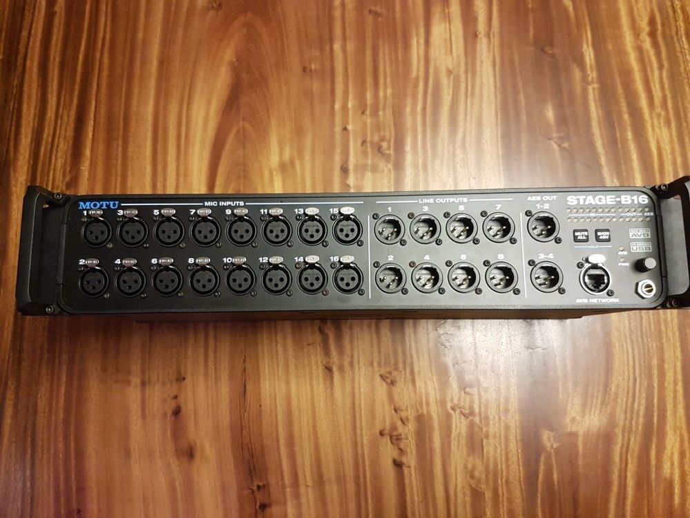 Motu Stage B16 Kombiniertes AudioInterface StandaloneMixer Kaufen