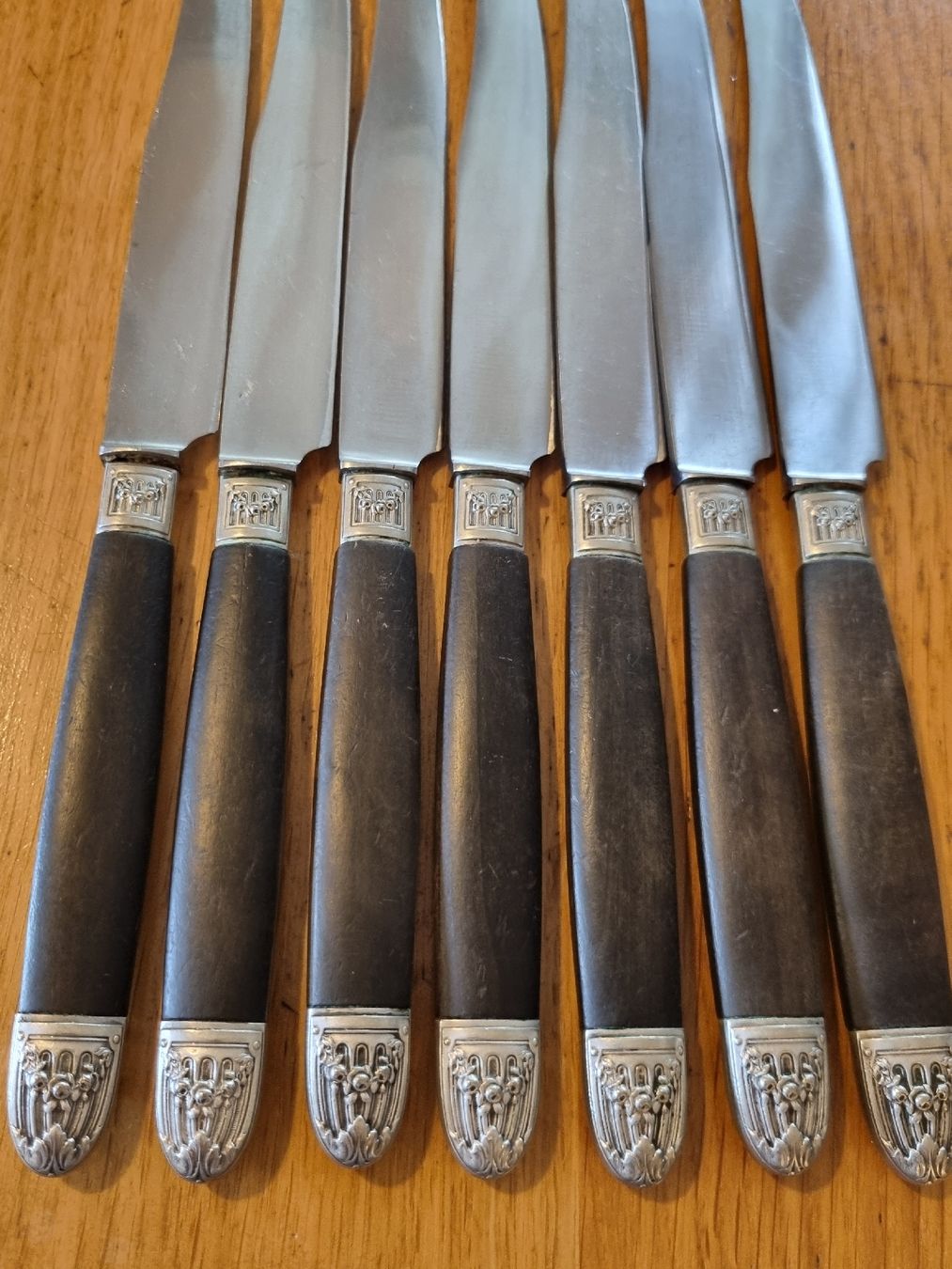 Couteaux: Ensemble de 7 couteaux de table E. Châtelai-Ichy Aigle Inox – D'occasion à Les Cullayes par yan_nvn9 2