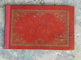 Litho Bilder Set / Ricordo Di Lugano Ausgabe ca. 1890