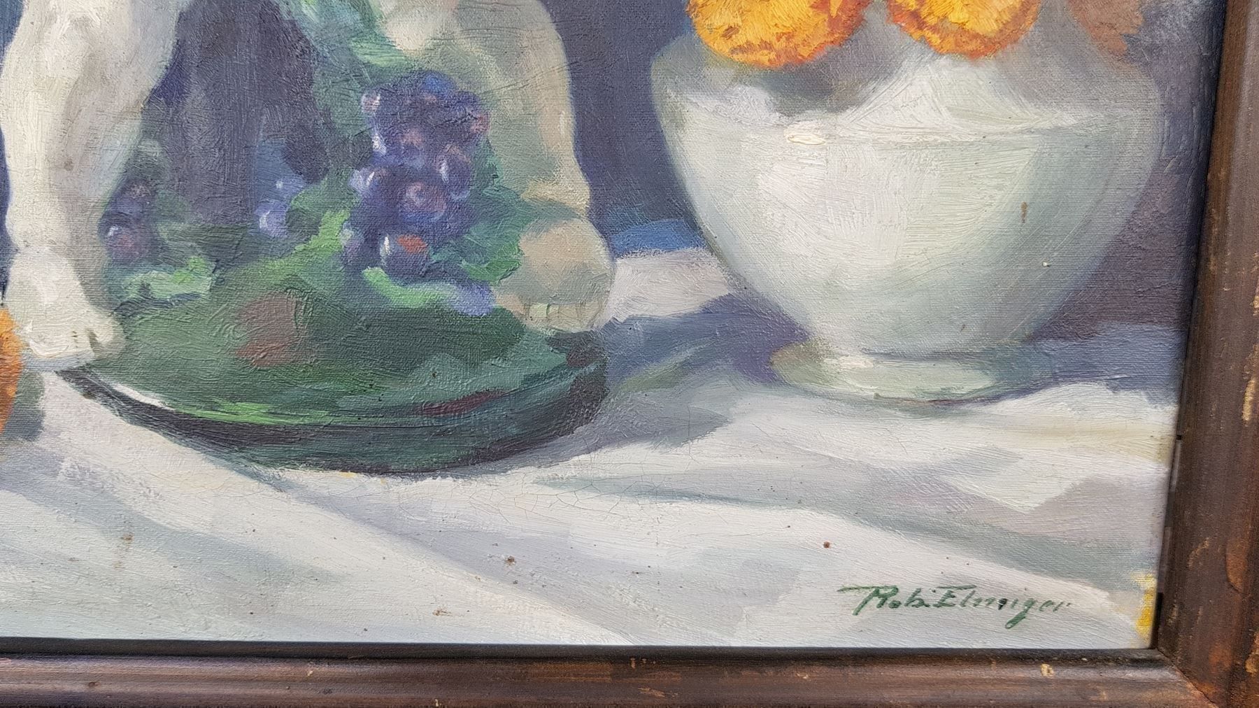 Catenine: Nature morte avec Putti de M. Powolny – Usato da Lausanne venduto da leneko 4