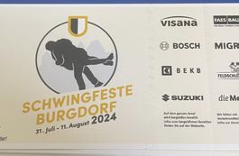 2x 3-Tagespass - Schwingfeste 2024 in Burgdorf
