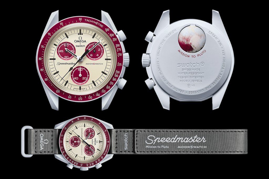 Swatch Orologi: OMEGA x SWATCH Mission to Pluto "Safari", NO box & papers – Nuovo (secondo la descrizione) da Le Mont-sur-Lausanne venduto da LycaGallery 7