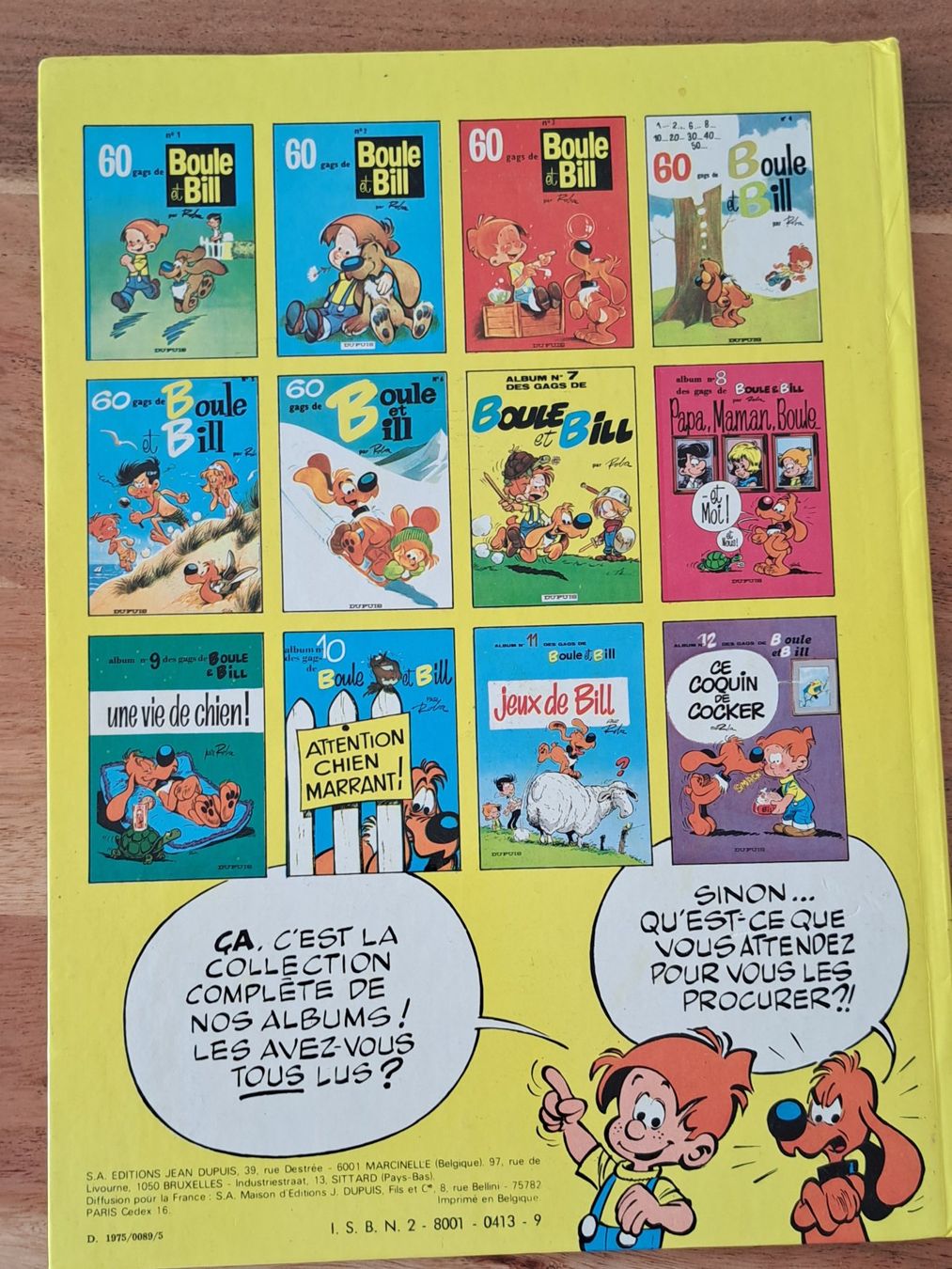 Fumetti: Jeux de Bill, 1977 – Usato da Dorénaz venduto da DaWiiD 1