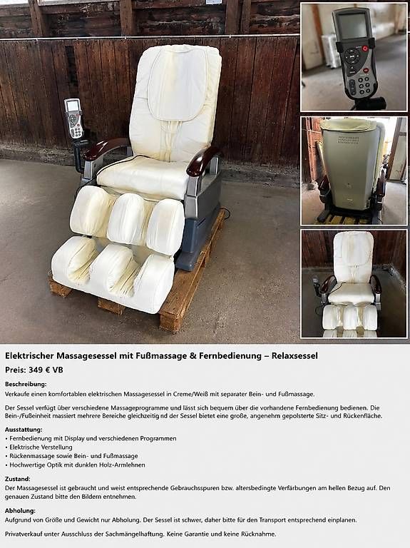 Fauteuils: Massagesessel  – D'occasion à Niederurnen par dia_wj75