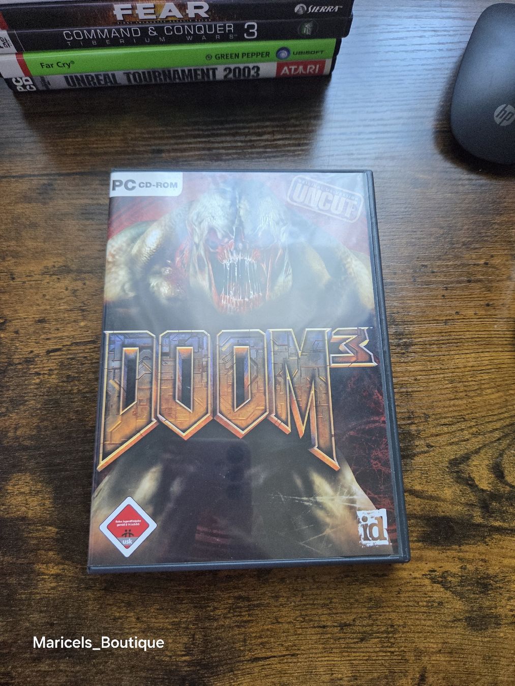 Giochi: Doom 3 PC CD-ROM Uncut edition good condition – Usato da Winterthur venduto da Maricels_Boutique 2