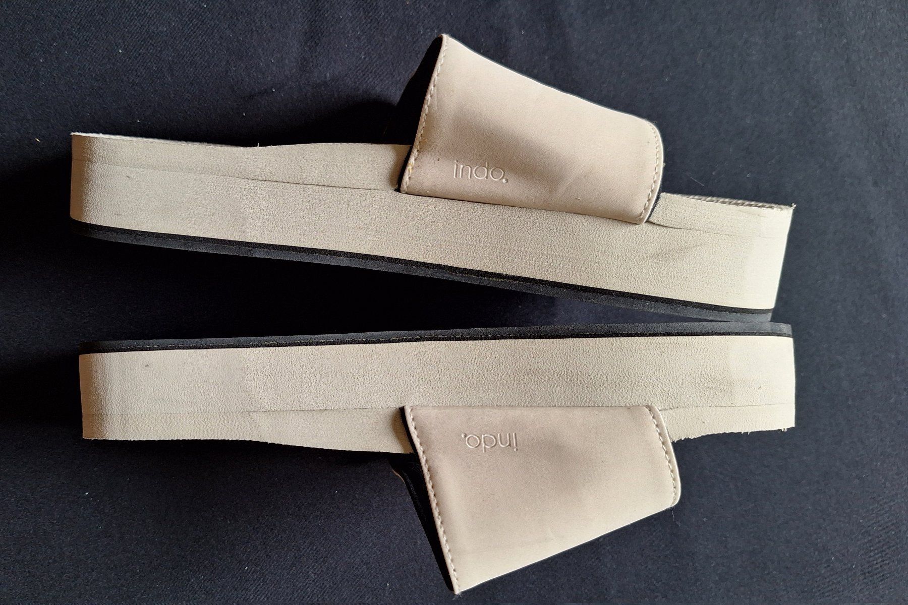 Damenschuhe: Indosole Sandale beige Gr. 36 – Gebraucht aus St.Gallen von Puppa 1