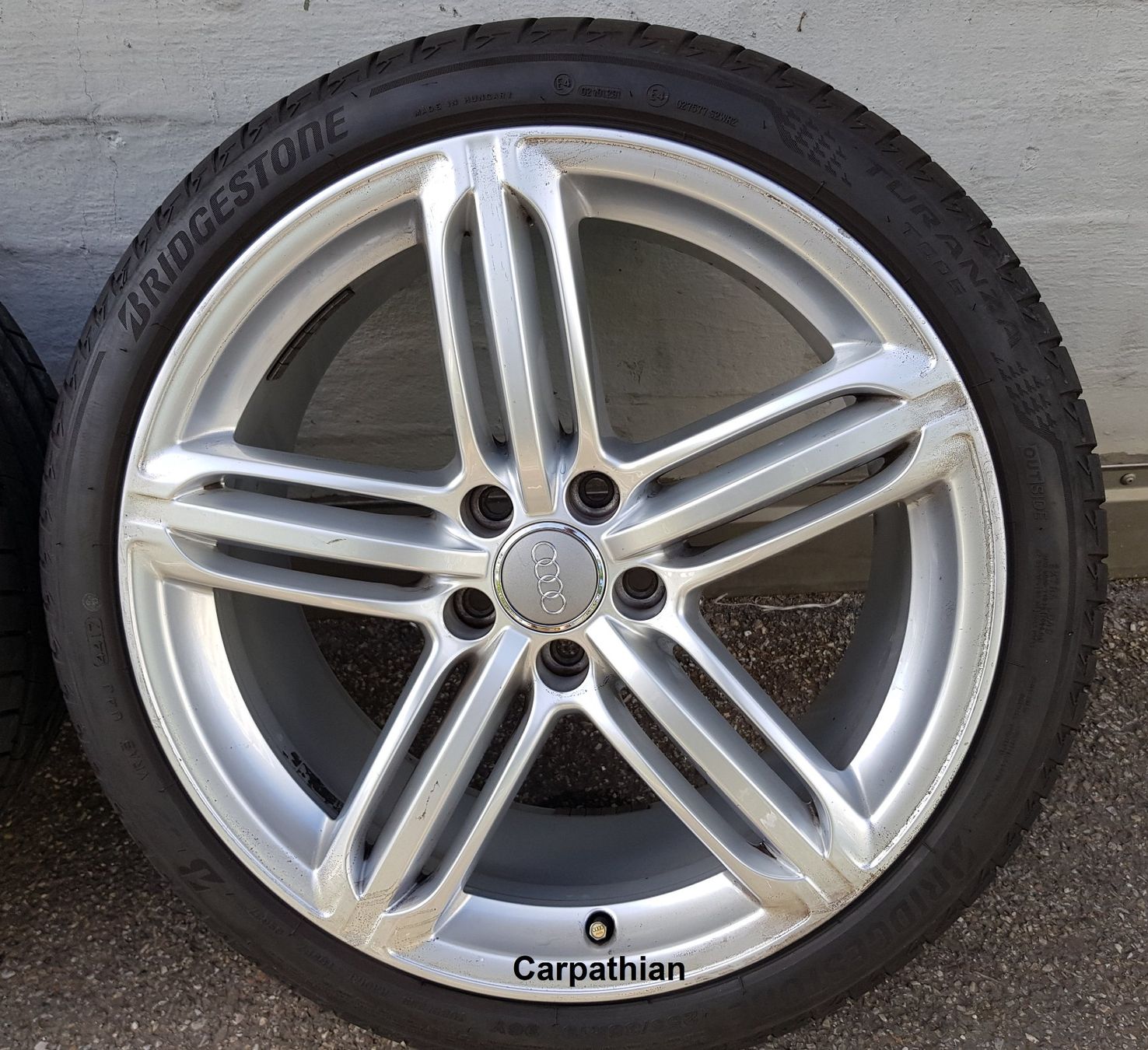 Audi Pneumatici & Ruote complete: ORIGINAL Audi A4 Kompletträder 19" **TOP ANGEBOT** – Usato da Unterlunkhofen venduto da Carpathian 4