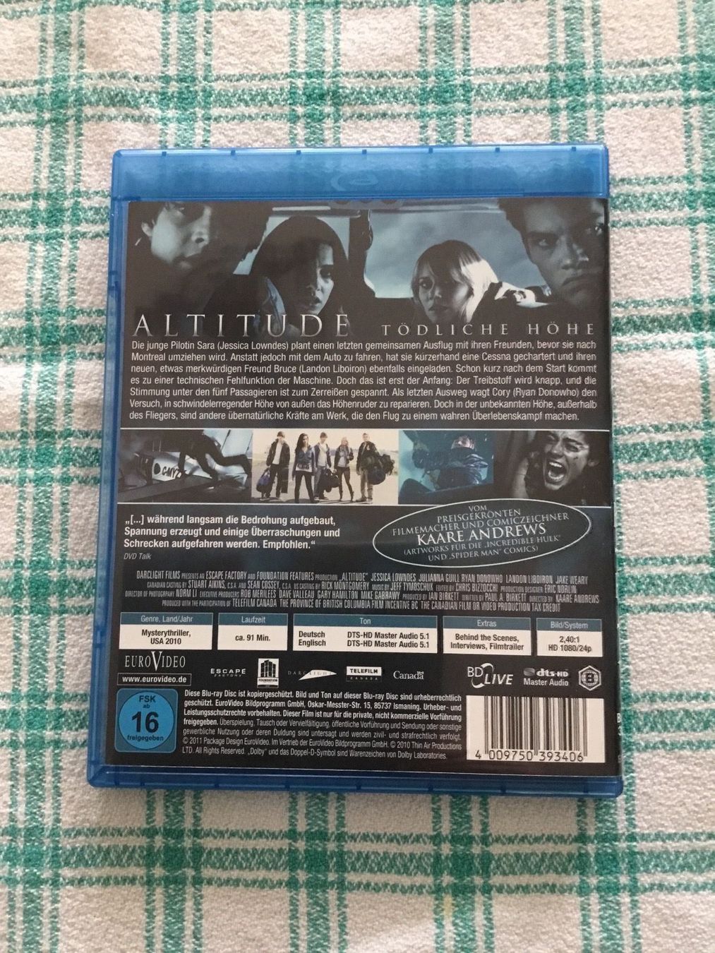 Alle DVDs: Altitude Tödliche  Höhe Blu Ray – Neu (gemäss Beschreibung) aus Blauen von sternchen66 1