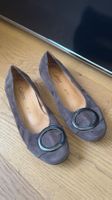 Gabor Leder Damen Ballerina in Braun Gr. 38