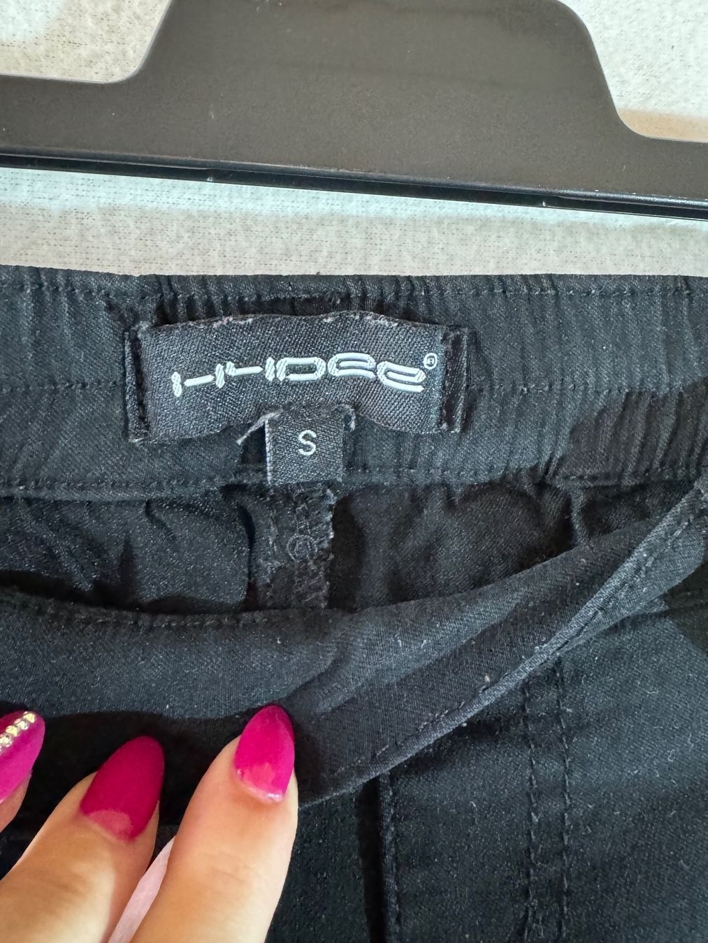 Pantaloni: Hydee Stoffhose schwarz Gr. S – Usato da Grosswangen venduto da SALE_SALE_SALE 3