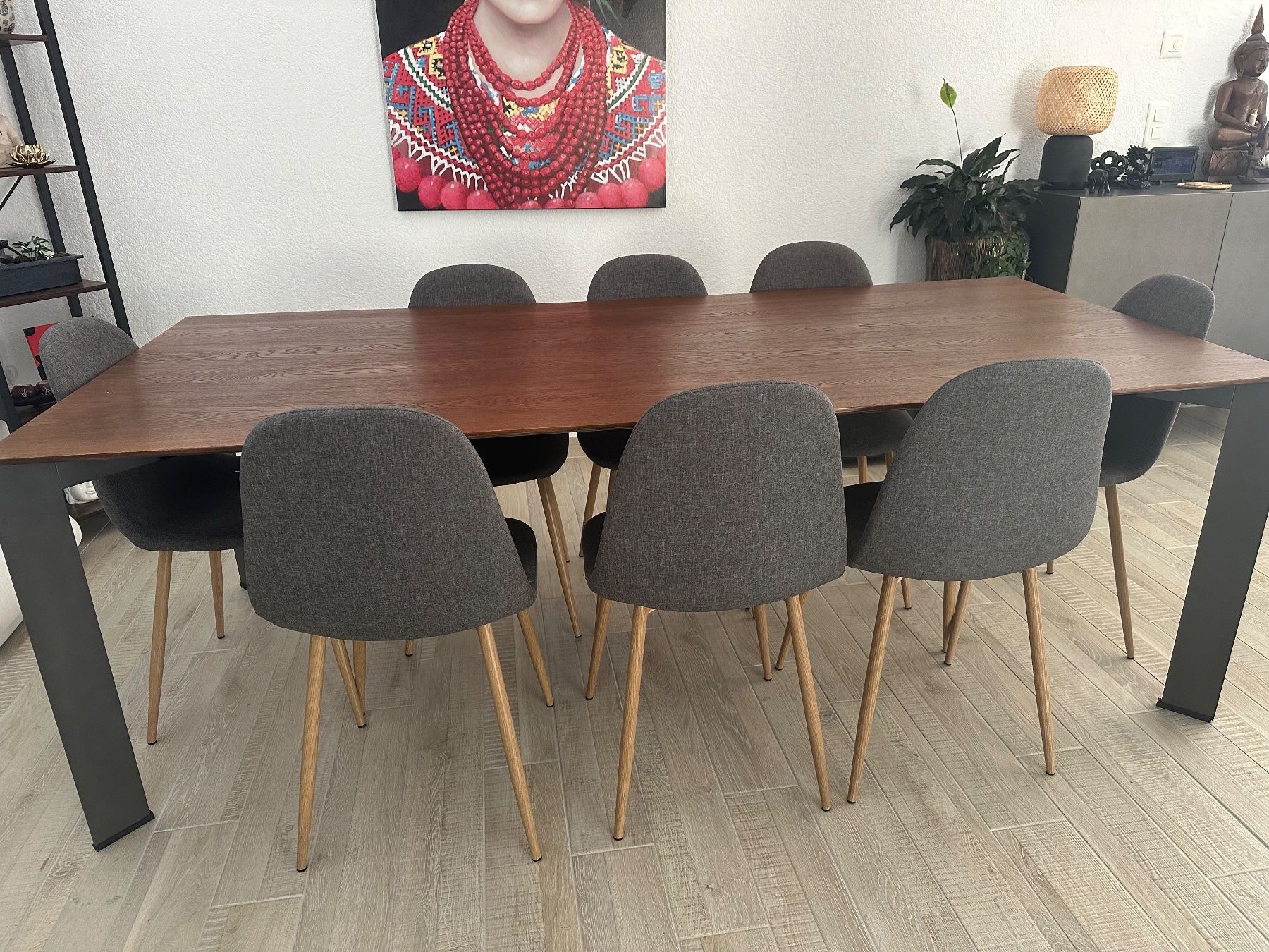 Pfister Set de table et chaises: Table et sideboard – D'occasion à Gampelen par Gflocon