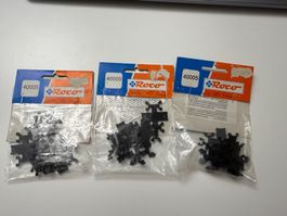 3x Roco 40005 Verladekeile für LKW und Auto / HO
