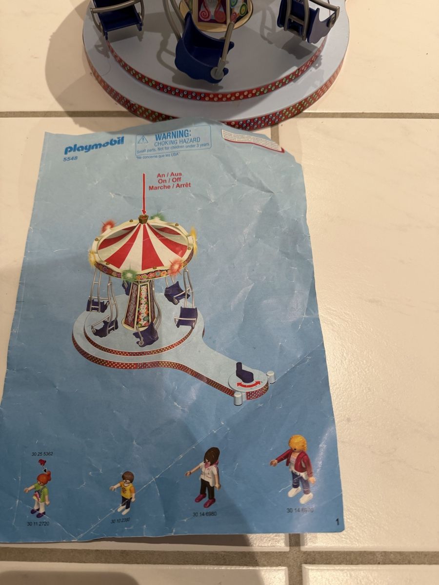 Playmobil Giocattoli: Playmobil 5548 Kettenkarussell – Usato da Herrliberg venduto da Mena013 5