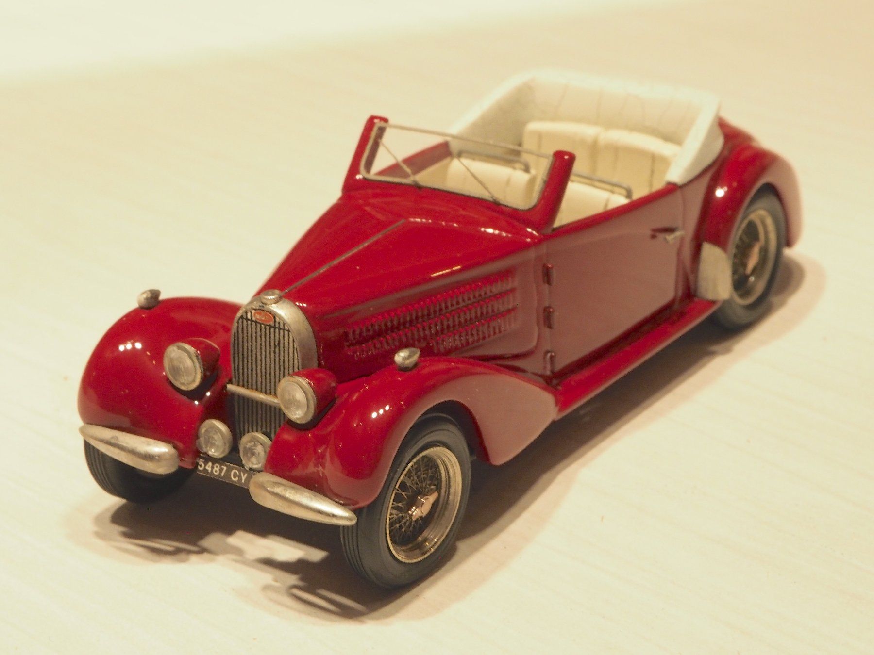 Bugatti Modellautos: Bugatti Type 57 Stelvio Cabriolet r - Ma Collection No 74 – Gebraucht aus Winterthur von 602ccm 1