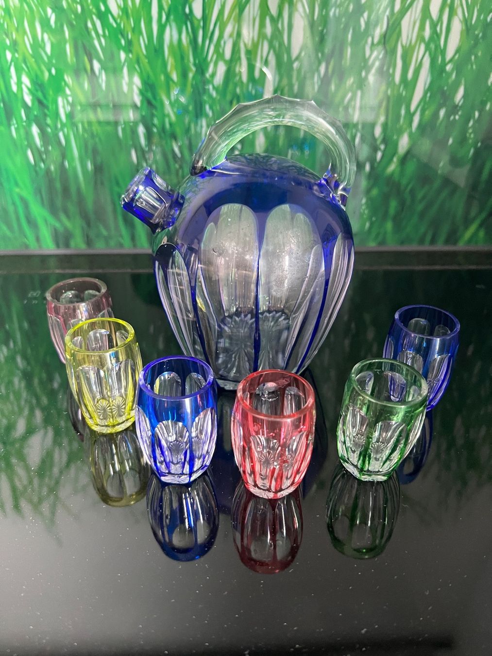 Caraffe: Carafe boule St louis – Usato da Châtel-St-Denis venduto da gpf_6dsd