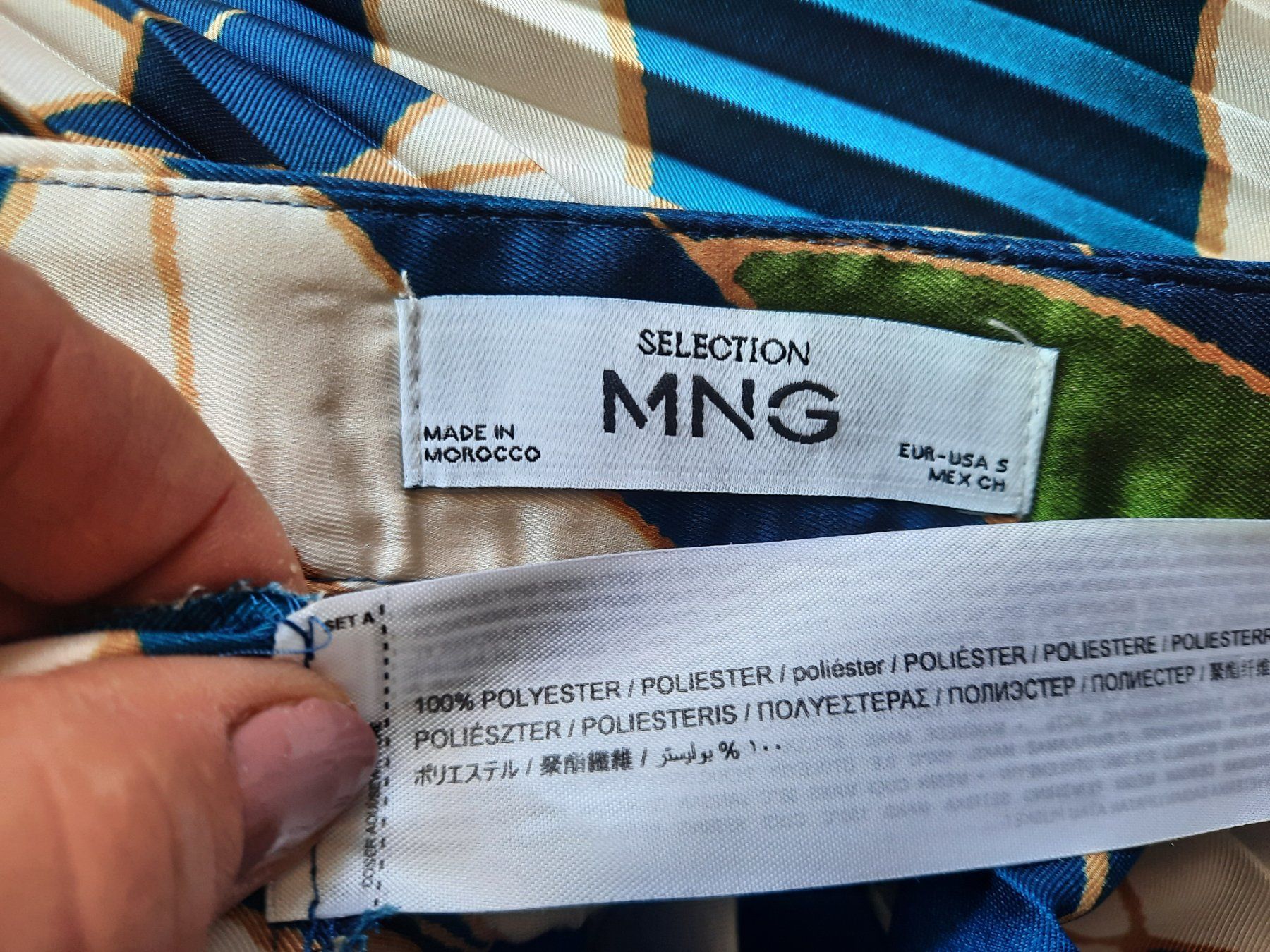 Mango Gonne: MANGO  Damen Plisseerock Gr.S ***NEU*** – Nuovo (secondo la descrizione) da Buchs SG venduto da miska01 1