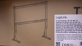 LogiLink TV-Ständer, für 114,30 - 228,60 cm, schwarz