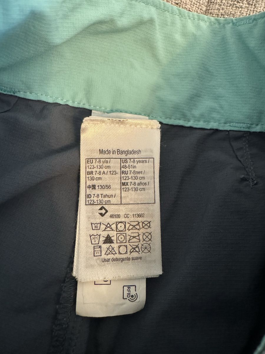 Decathlon Pantaloni: Decathlon Wanderhose 7-8 Jahre  – Usato da Dierikon venduto da FraeuleinMaus17 1