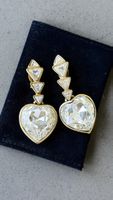 Vintage YSL Earrings Yves Saint Laurent Ohrringe 