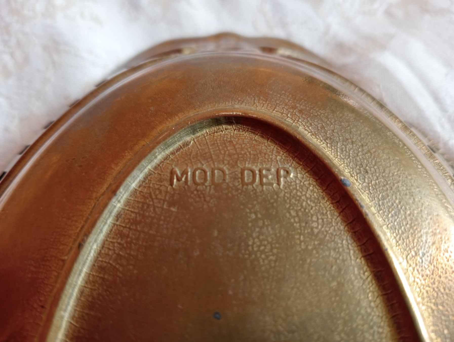 Schalen: Vintage oder Antik Messing Obstschale Mod Dep 422 Gramm – Gebraucht aus Oberdorf BL von Barocki888 2