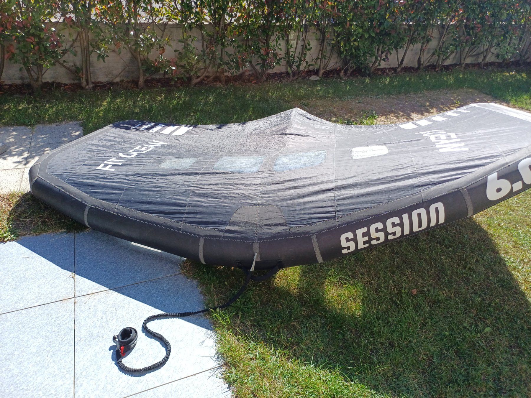 Surf: Wingfoil Fit Ocean Session Wing 6m2 – Usato da Collombey venduto da grandchrichri
