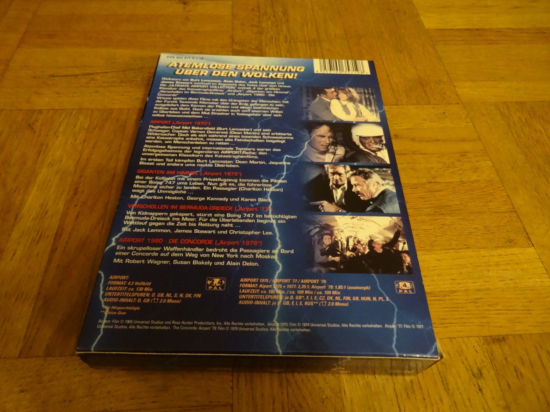 Tutti i DVDs: Airport Ultimate Collection 4 DVDs – Usato da Olten venduto da Disc-Verkauf 1