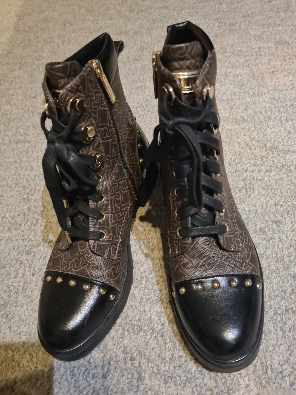 Liu Jo Scarpe da donna: LIU JO STIEFELETTE GR.39 BRAUN/SCHWARZ – Usato da Adlikon venduto da jahr01