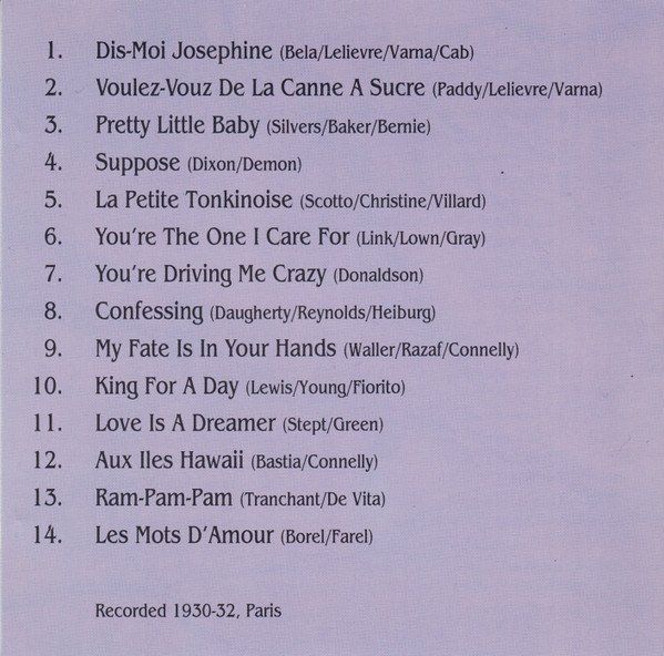 CD: Josephine Baker THE GREAT Jazz, Stage, Vocal, Chanson CD – Usato da Kandergrund venduto da Sososo 3