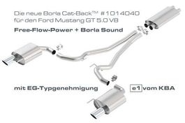 Borla Mustang 15 Sportauspuffanlage