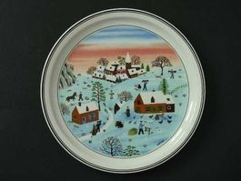 Wandteller * WINTER * von Gérard Laplau - Villeroy & Boch
