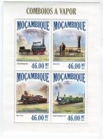 Block "Lokomotiven". Mosambik.