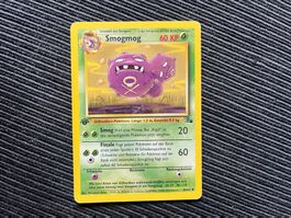 Pokemon Smogmog 1.Edition Fossil Deutsch