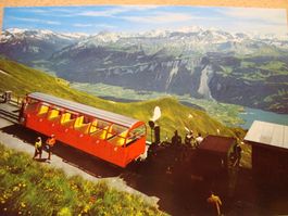 BRB Brienzer Rothorn Bahn Lok Nr. 2 Blick ins Haslital und B